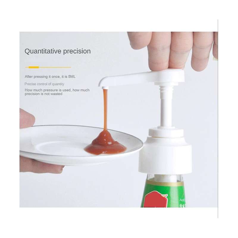 Coffee Syrup Pump Dispenser, 6 Pack Syrup Pump for 750ml/25.4 Oz Syrup , 3colors Pumps for Coffee S