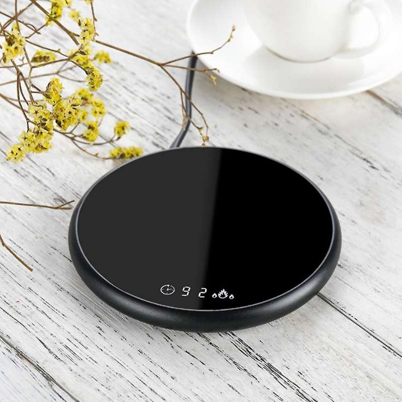 Coffee Warmer for Home Office Desk Coffee Cup Heater Smart Temperature Settings Candle Wax Heating