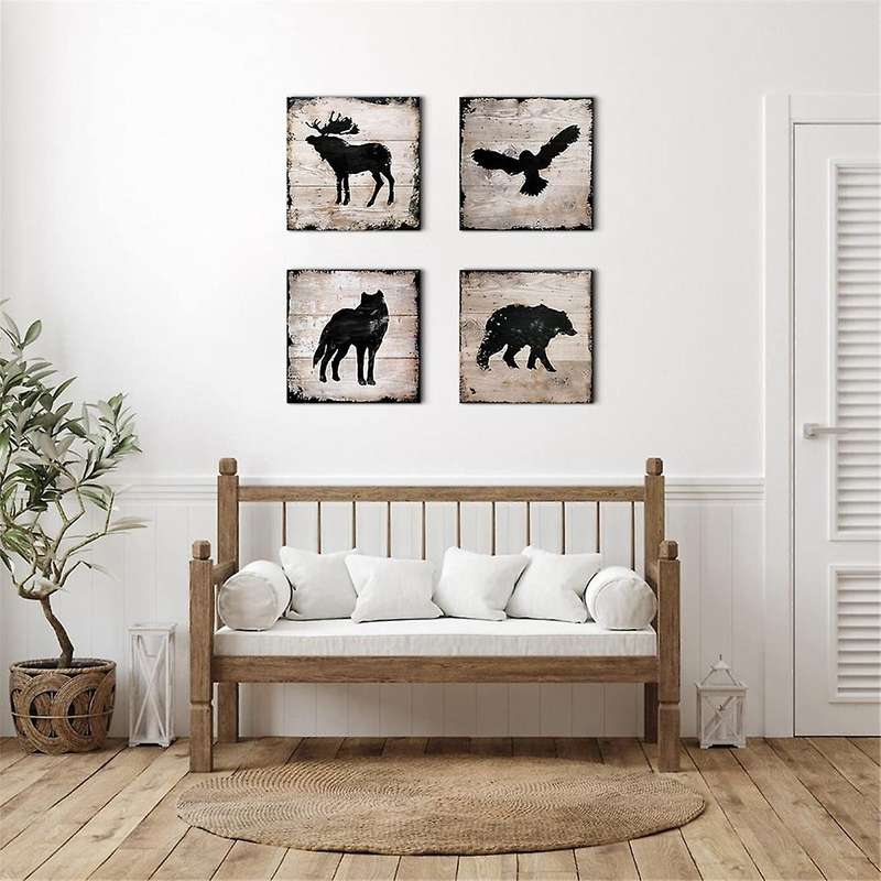 Coffee Wall Art Restaurant Hanging Painting Retro Painting Living Room Decoration Painting