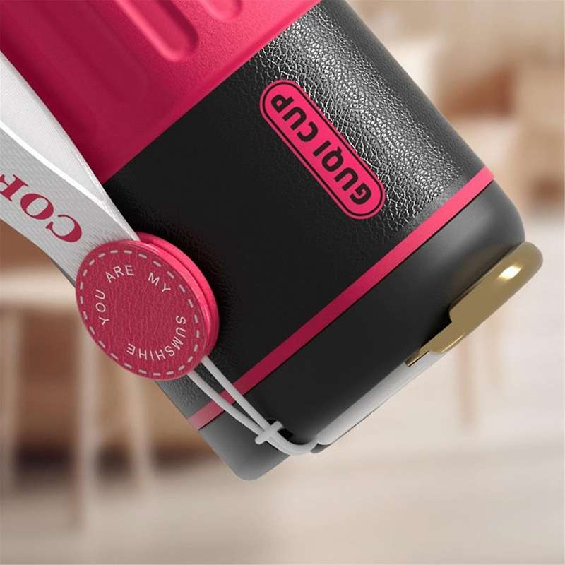 Coffee with Temperature Display, Portable Reusable Stainless Steel Coffee Cup, Leak-proof Lid, Easy