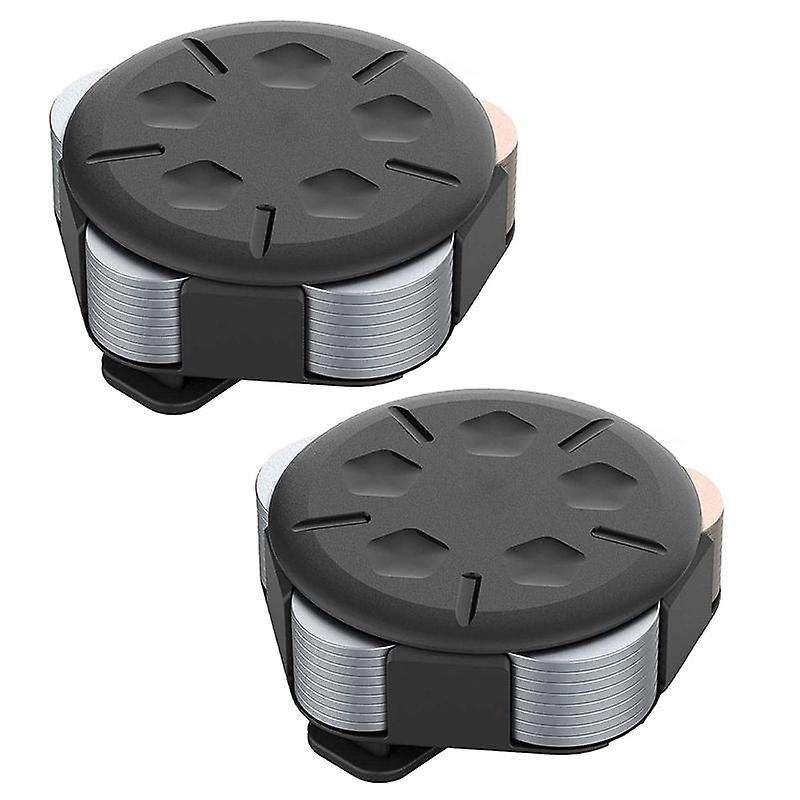 Coin Dispenser - Portable Coin Case with Clip, Change Holder Minimalist Coin Collection Wallet (