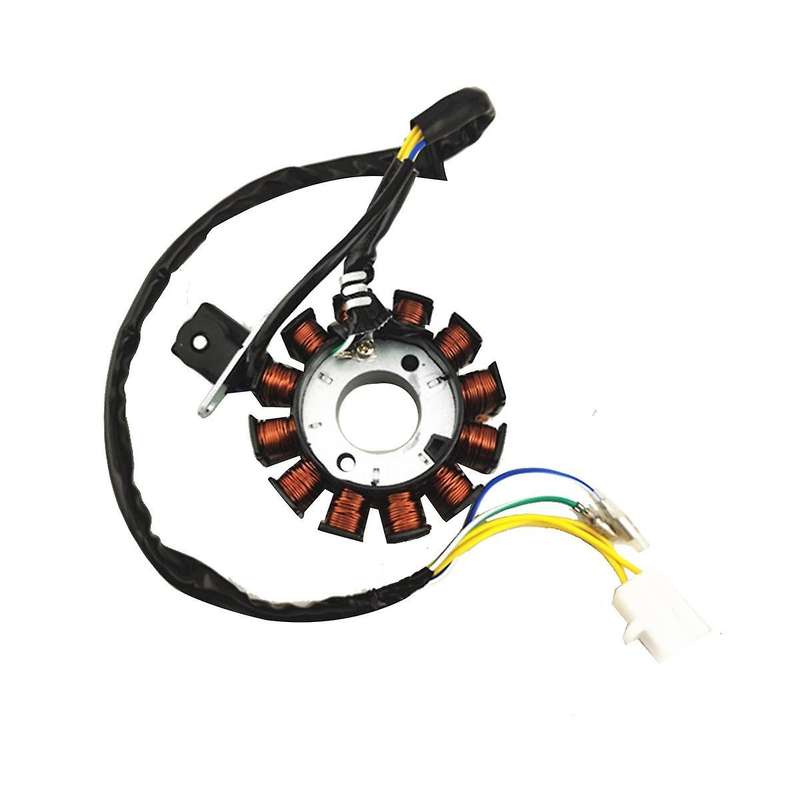 Coil 12 Pole Stator Dc Coil Ignition Stator for Gy6 125cc 150cc