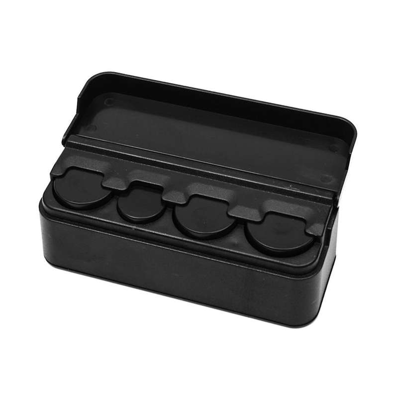 Coin Holder for Car Change Organizer Universal Storage Coin Money Dispenser Compatible with Most Car