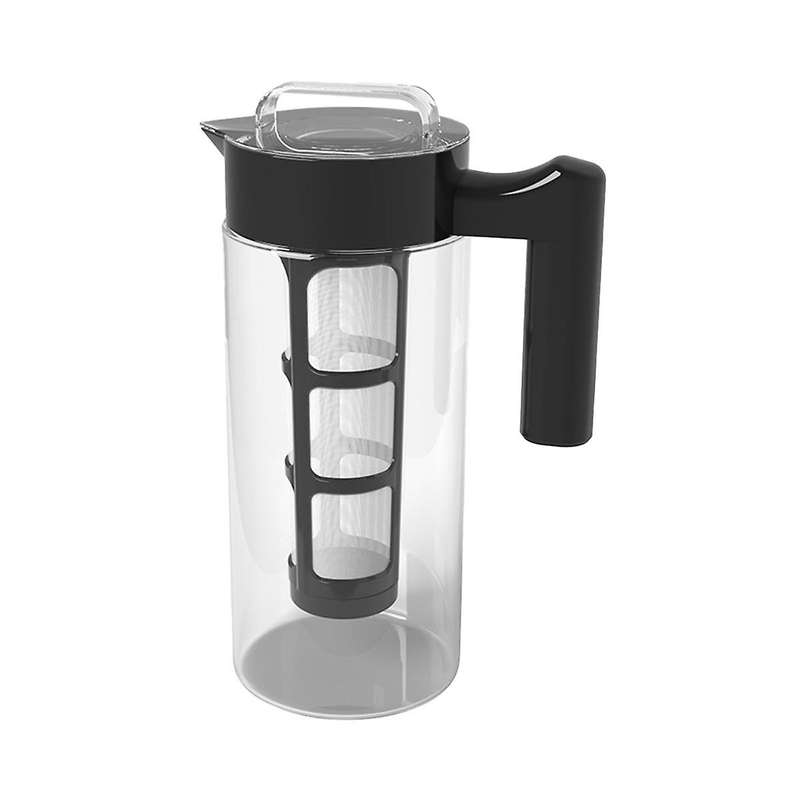 Cold Brew Coffee Maker, Glass Iced Coffee Maker and Tea Infuser with Leak-proof Pitcher with Mesh F