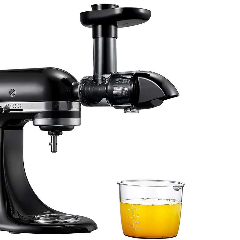 Cold Press Juicer Attachment for 3.5/4.5/5 Quart Tilt Head Stand Mixers, Slow Juicer Attachment