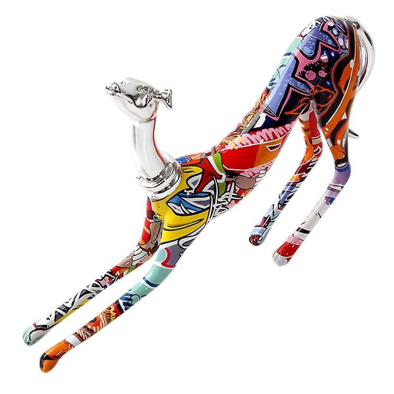 Color Animal Dog European and American Ornaments Office Decorations Resin Ornaments 1