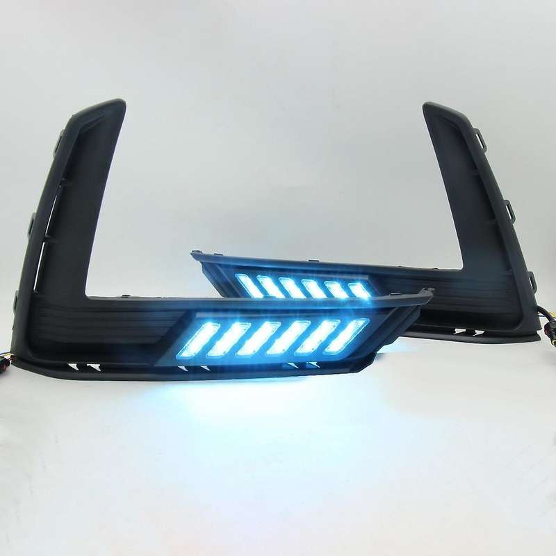 -color Daytime Running Light Led Turn Signal Light Fog Light for -v 2023