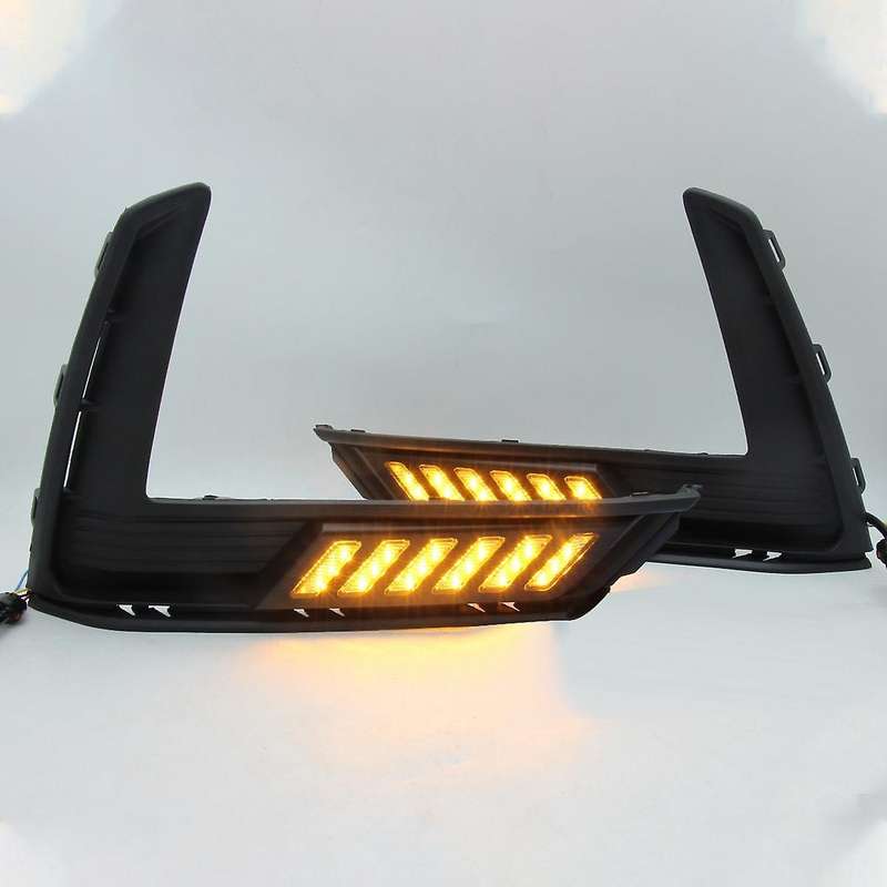 -color Daytime Running Light Led Turn Signal Light Fog Light for -v 2023