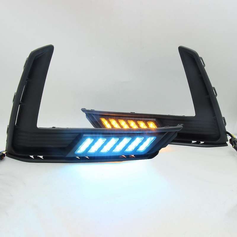 -color Daytime Running Light Led Turn Signal Light Fog Light for -v 2023