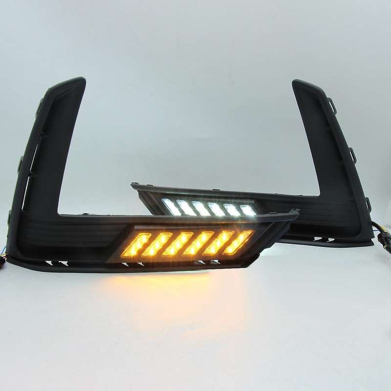 -color Daytime Running Light Led Turn Signal Light Fog Light for -v 2023