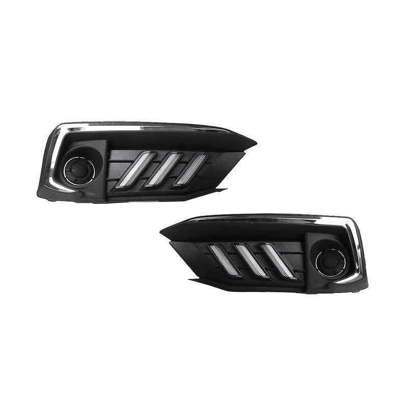 -color Daytime Running Light Bumper Fog Lamp Led for 2019