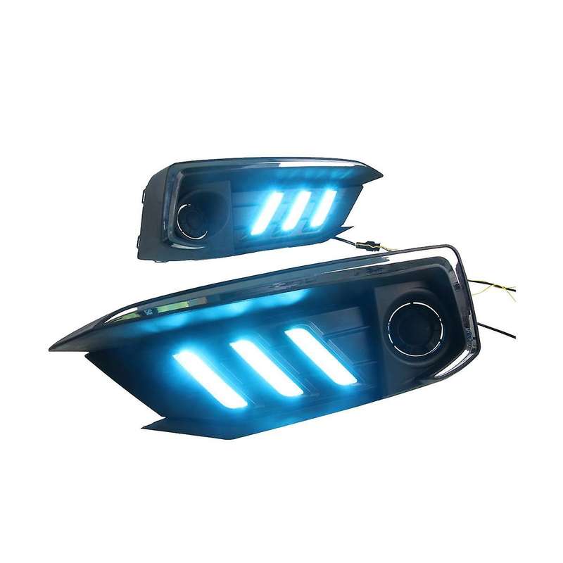 -color Daytime Running Light Bumper Fog Lamp Led for 2019