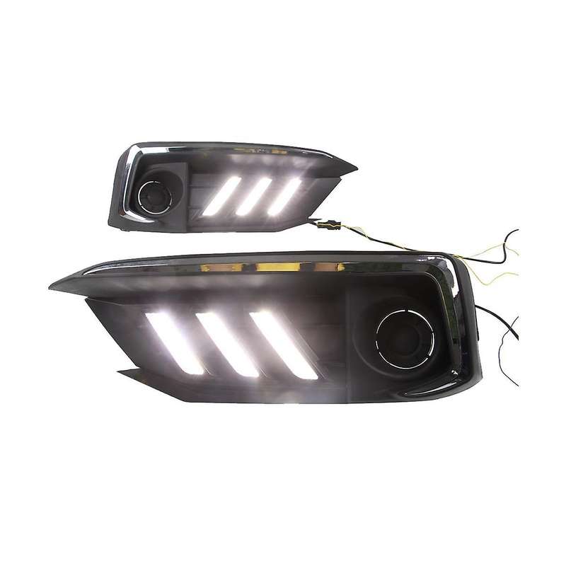 -color Daytime Running Light Bumper Fog Lamp Led for 2019