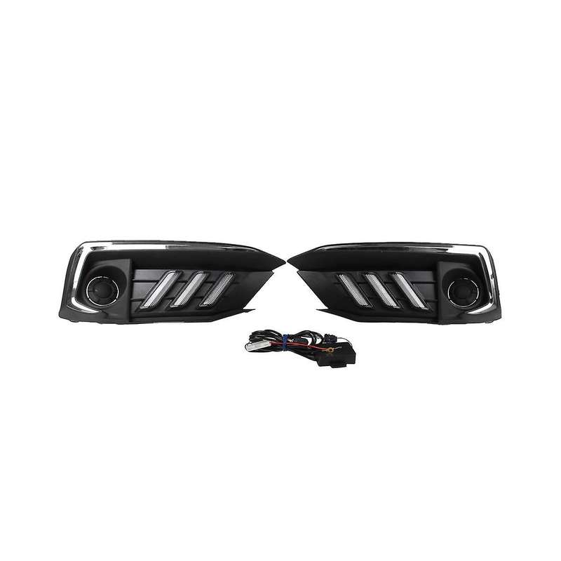 -color Daytime Running Light Bumper Fog Lamp Led for 2019