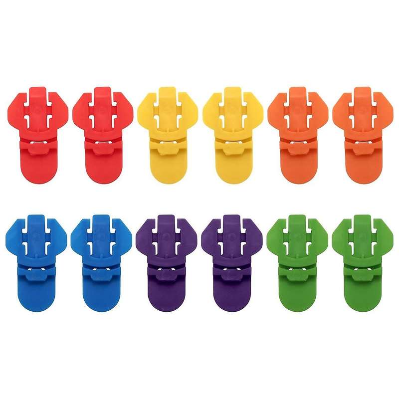 Color Coded Drink Shield and Protector for Family, 12Pk Fun Colored Plastic Tab Openers for , Beer o