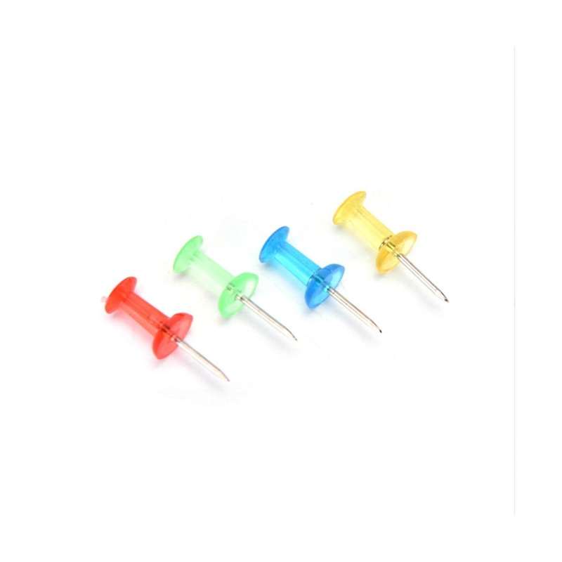 Colored Work-word Nail Painting Thumbtack Note Wall Decorations Layout Short Needle Map Label Clip