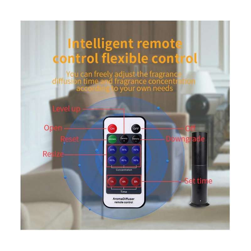 Column Aromatizer Diffuser Essential Oil Home Air Freshener Scent Machine Air Flavoring Environment
