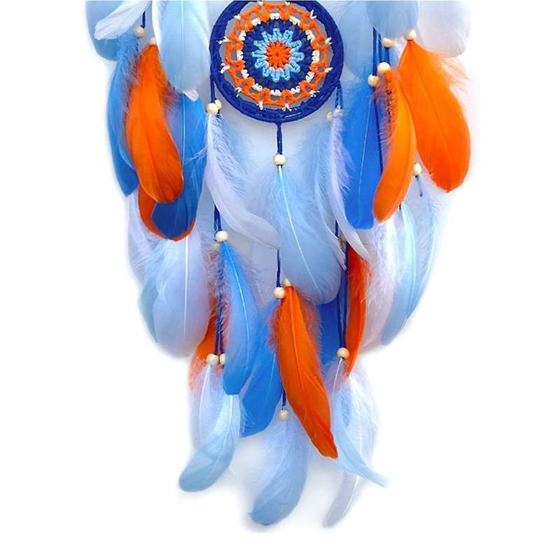 Colorful Feathers Dream Catchers Handmade Dream Catcher for Bedroom Dream Catcher for Wall Hanging D