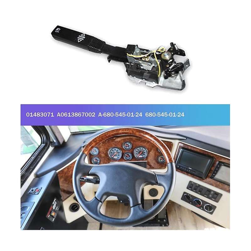 Combination Switch Turn Signal Switch 01483071 ,a0613867002 ,a-680-545-01-24, 680-545-01-24 for Fl6