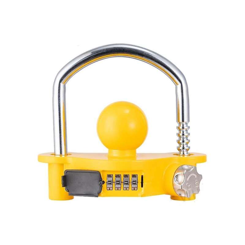 Combination Trailer Lock Rv Security Lock Dome Coupler U-shaped Dome Lock Lock Trailer Lock Auto Su