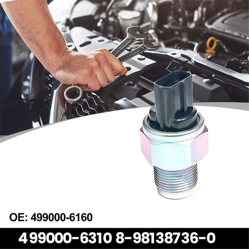 Common Rail High Pressure Sensor 499000-6310 for Engine 4HK1 6HK1 1210E 310K Fuel Sensor 8981387360