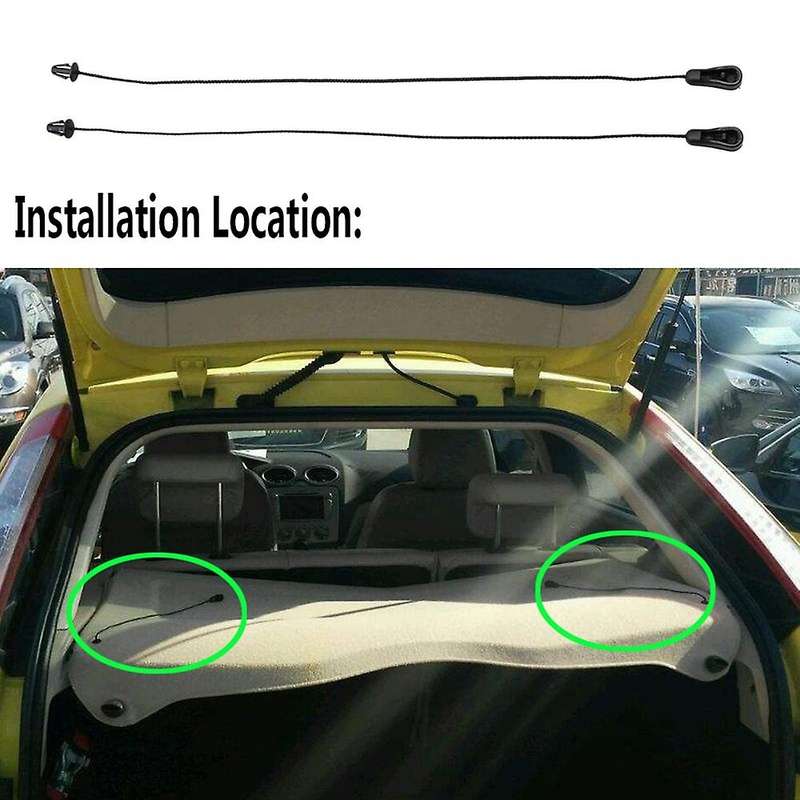 Compatible Compatibled Focus 2004-2011 Interior Rear Parcel Cover Cord 4M51A46538AB