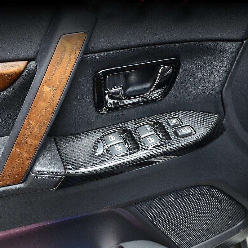 Compatible Car Inner Window Lift Switch Button Panel Cover Trim