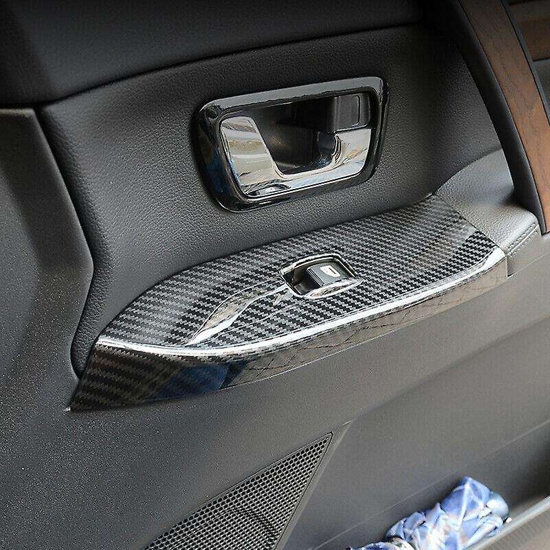 Compatible Car Inner Window Lift Switch Button Panel Cover Trim