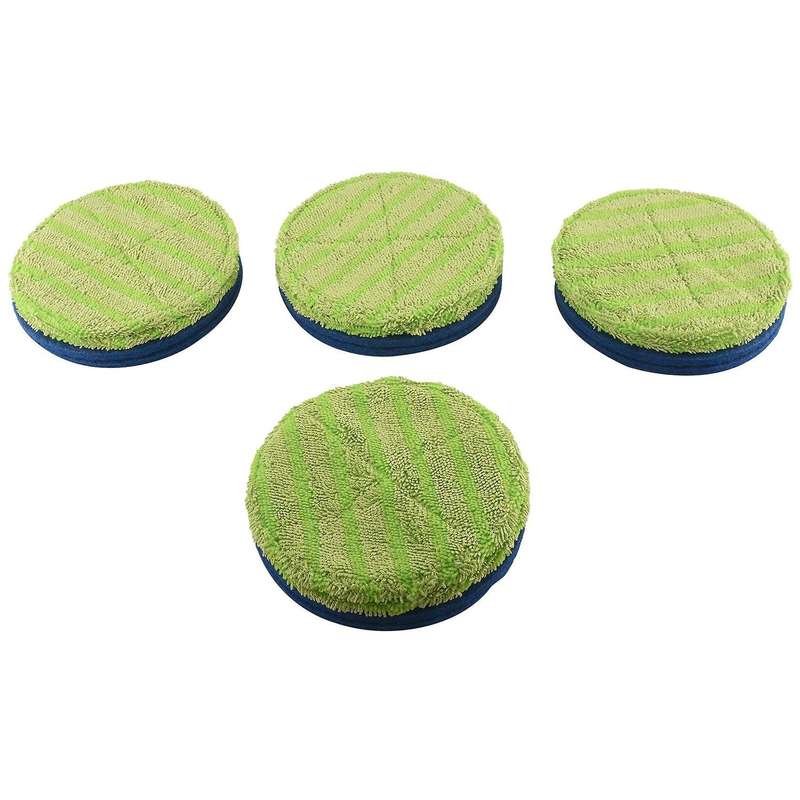 Compatible Cordless Rotary Mop Sweeper 8 Microfiber Mats & 8 Use Gaskets
