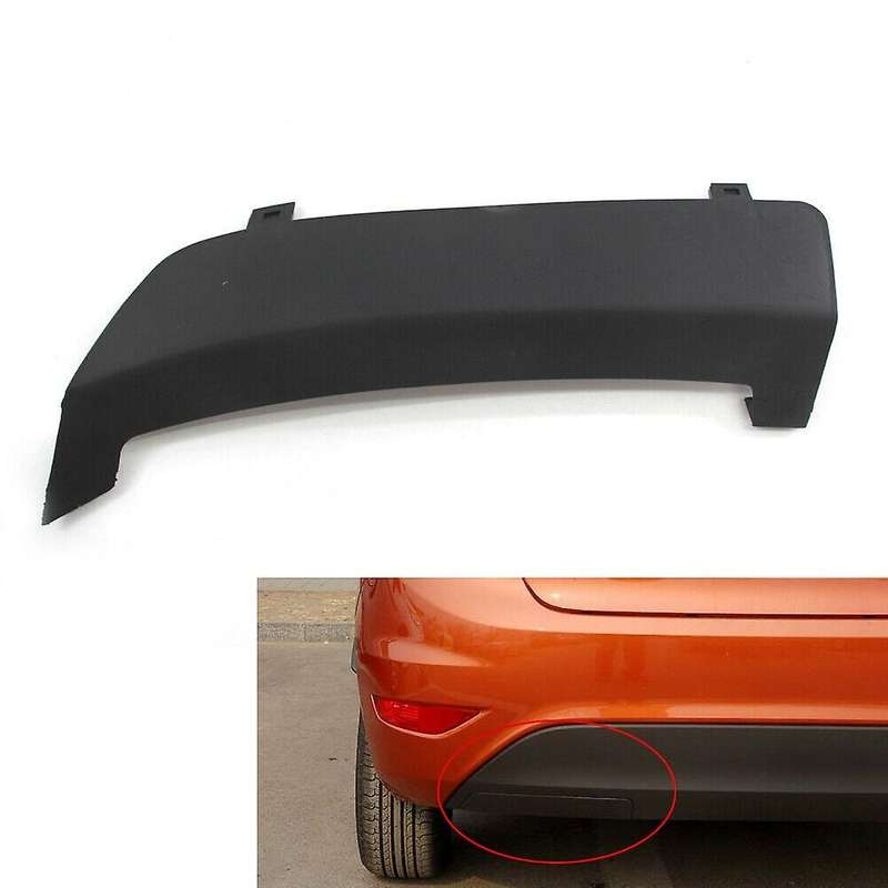 Compatible Fiesta MK7 2008-2016 Rear Bumper Tow Towing Eye Hook Cover Cap 8A61-17K922-AB5ZCT