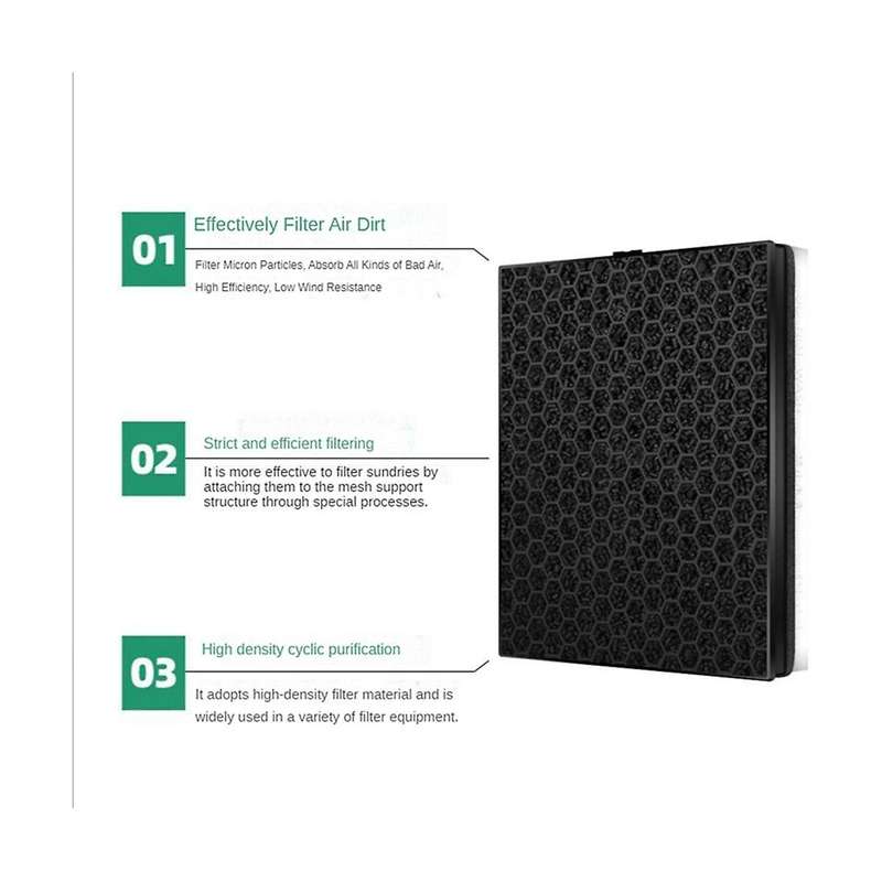 Compatible for Kj250g-k3026pw/k3000 Ax30j5000sc Ax30j5000eb Ax30j5003sc Air Purifier Filter Element
