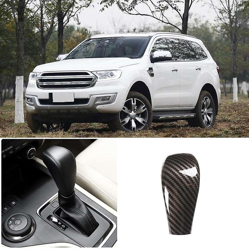 Compatible Everest T6 T7 2015-2018 Center Control Gear Shift Knob Cover Trim Decorative Accessories,
