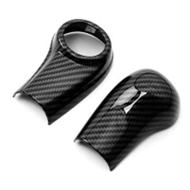 Compatible Honda HRV Vezel 2014-2020 ABS Carbon Fiber Gear Shift Knob Cover