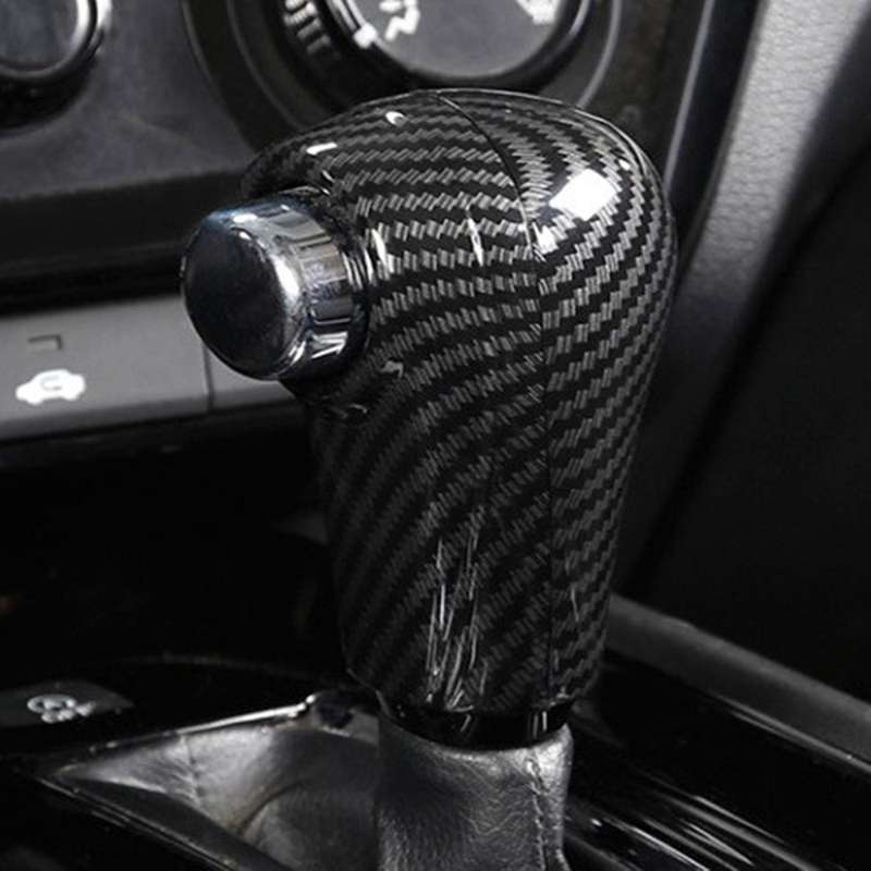 Compatible Honda HRV Vezel 2014-2020 ABS Carbon Fiber Gear Shift Knob Cover