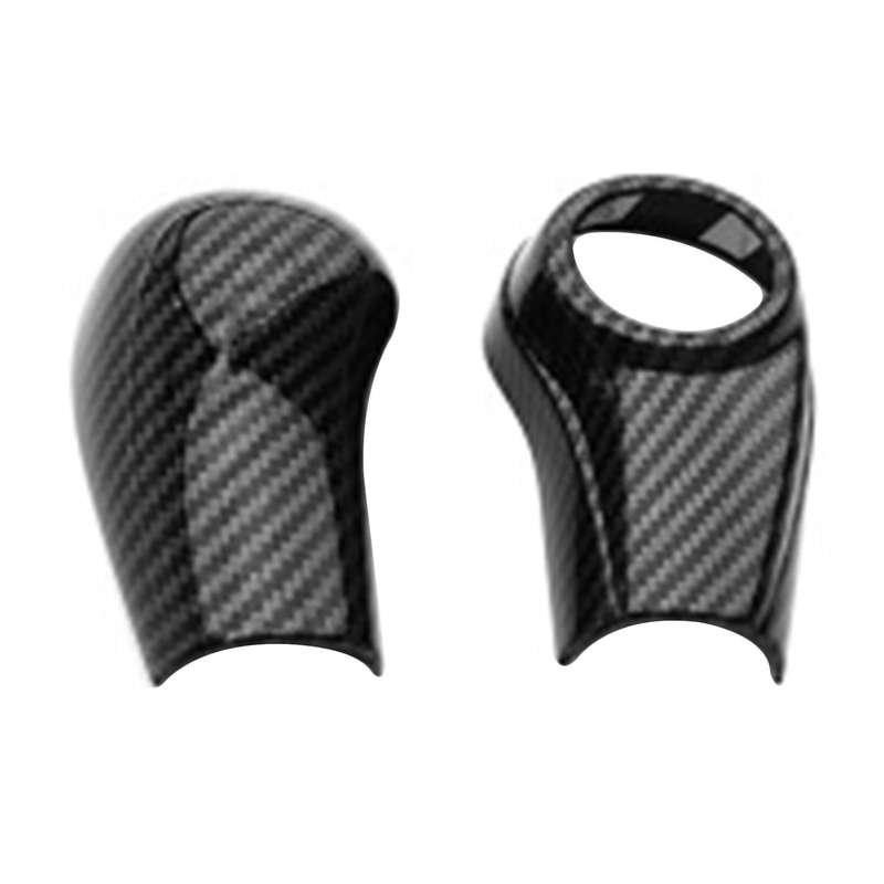 Compatible Honda HRV Vezel 2014-2020 ABS Carbon Fiber Gear Shift Knob Cover