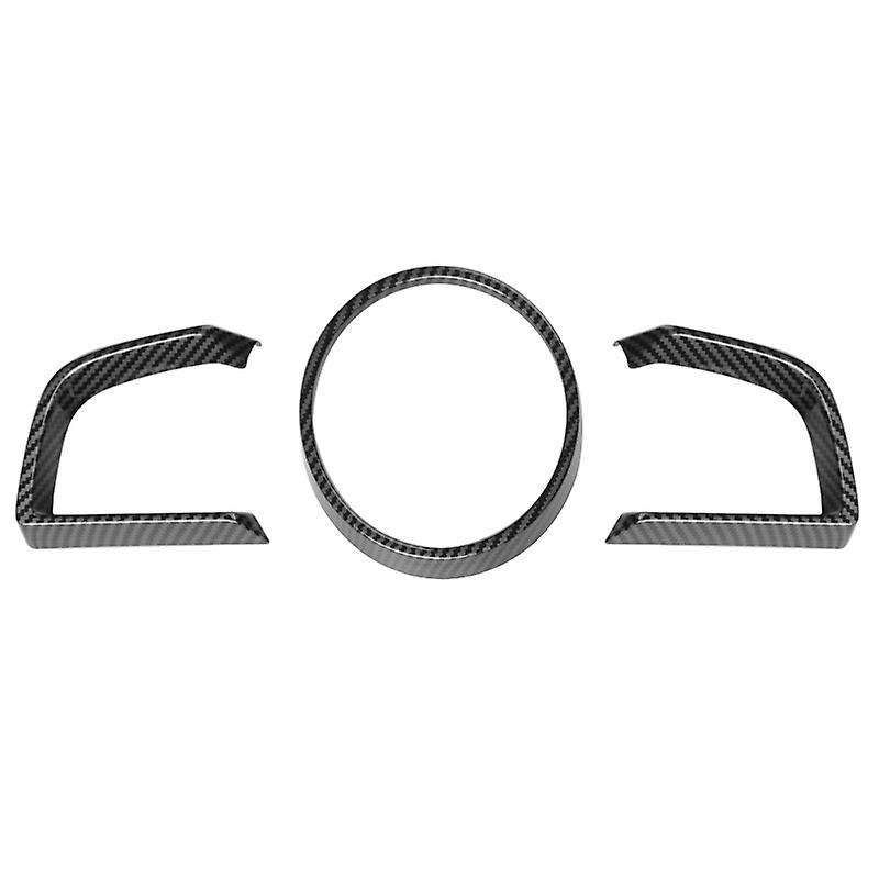 Compatible Mazda 3 Axela 2014-18 Carbon Fiber Dashboard Interior Cover Trim