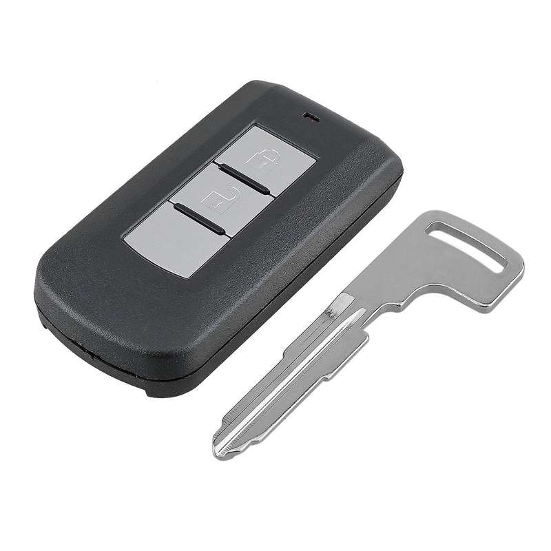 Compatible Mitsubishi Montero L200 2 Buttons 433MHz Remote Key Fob ID46 Chip