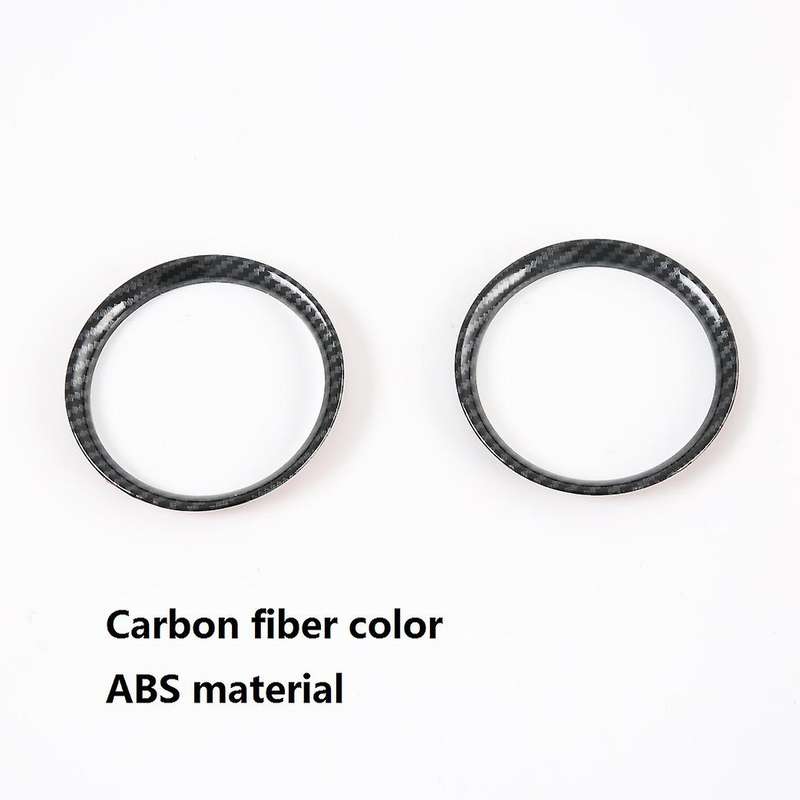 Compatible Nissan Navara NP300 Carbon Fibre Car Front Air Vent Frame Trim