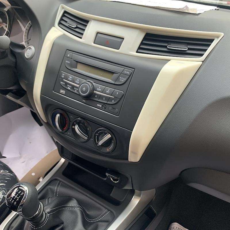 Compatible Nissan Navara NP300 Carbon Fibre Car Center Console Panel Trim
