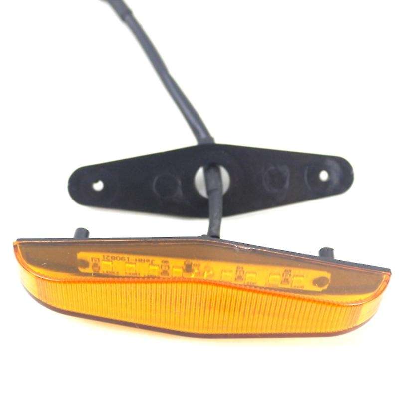 Compatible with for 2014 -2019 4Runner PRO Front Bumper Center Grille Grill LED Lights Amber Yellow