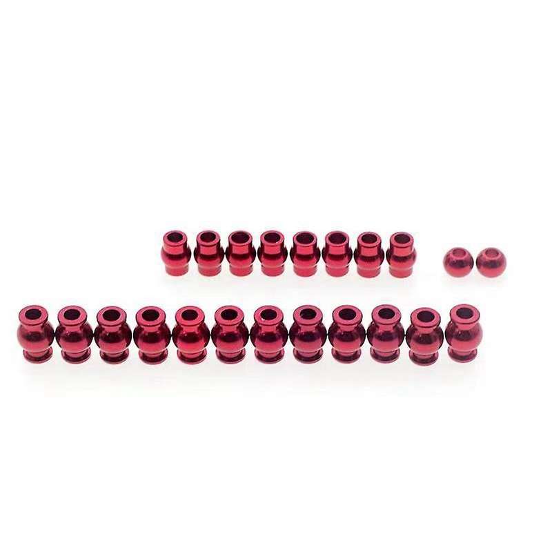 Complete 22pcs Aluminum Alloy Pivot Ball Head Set for Arrma 1/10 4x4 Granite Big Rock Senton Typhon