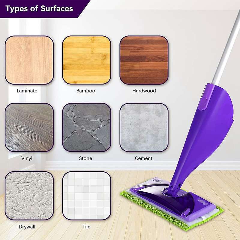 Compatible with WetJet Flat Mop Replacement Cloth Repeated Use Of Mop Pad Accessory