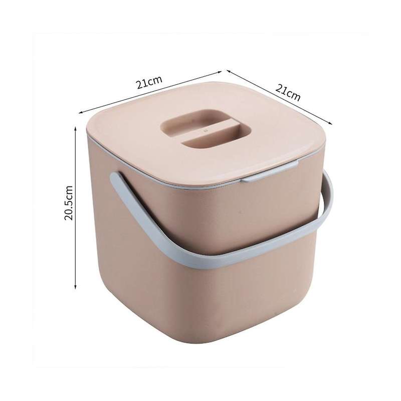 Compost Bin, for Everyday Organic Waste In The Kitchen, Dishwasher Safe Odour Proof Removable Inner
