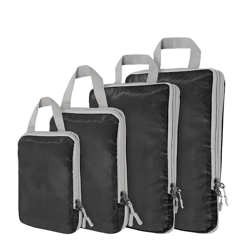 Compression Packing-cubes,4 Set Ultralight Packing-cubes for Carry On Suitcase,travel Packing for Su