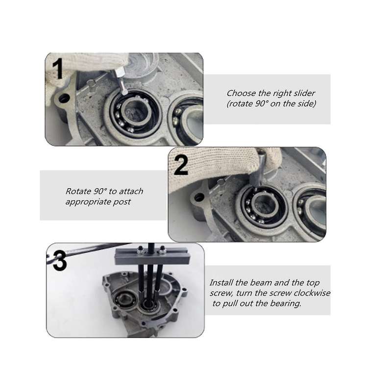 Concealed Removal Tool Card Ball Slot Puller Three Inner Loading and Unloading Puller Kit Automotiv
