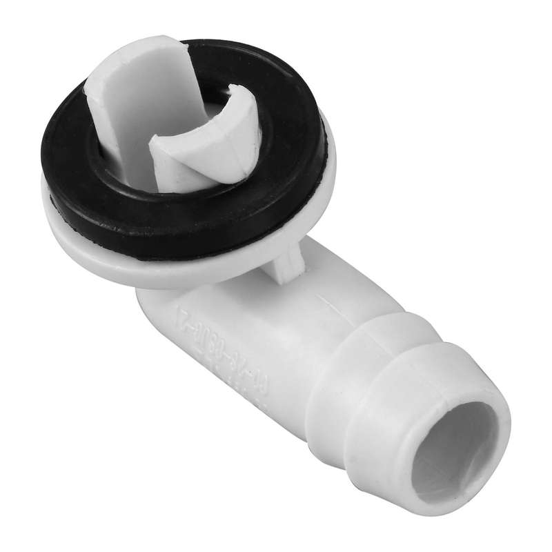 Conditioner Ac Drain Hose Connector Elbow Fitting with Rubber Ring for Mini-Split Units and Window
