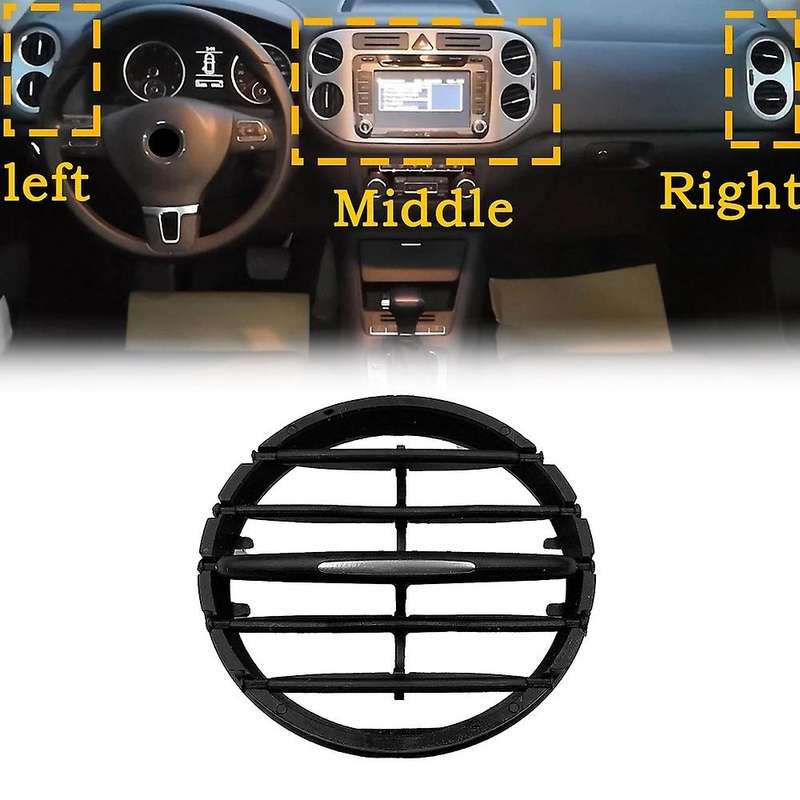 Conditioner Instrument Panel for 2010-2017 Instrument Desk Middle Outlet Tuyere A/C Vent Folding Fi