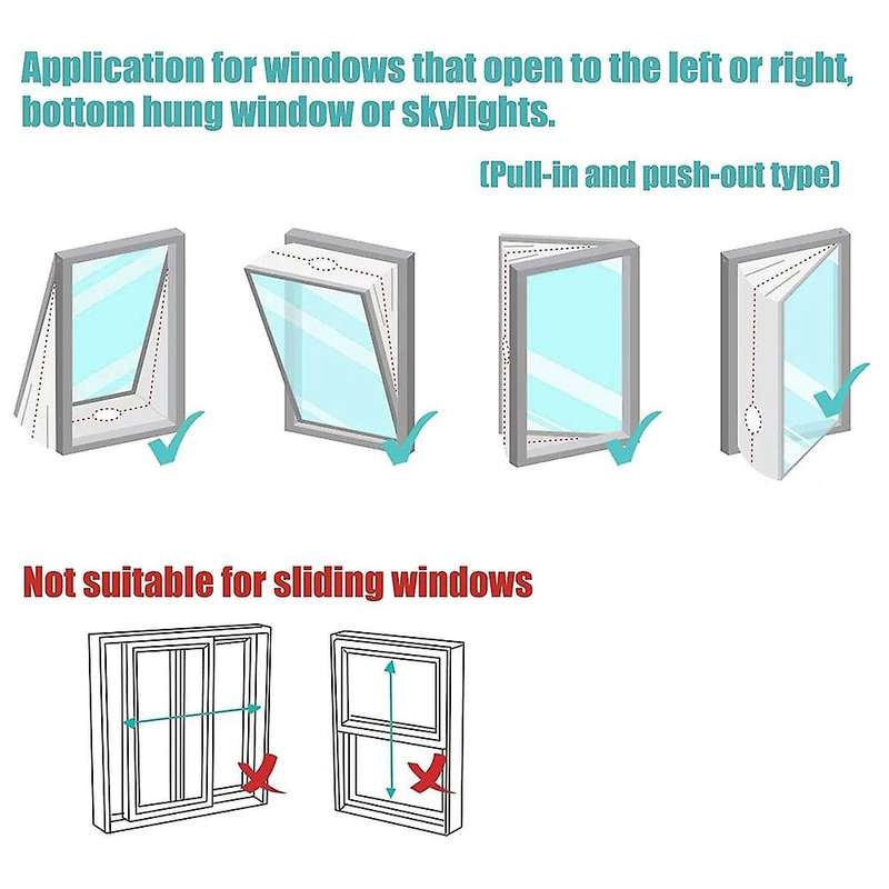 Conditioner Window Seal, Window Seal for Portable Conditioner and Tumble Dryer, Works, Exchange Gua