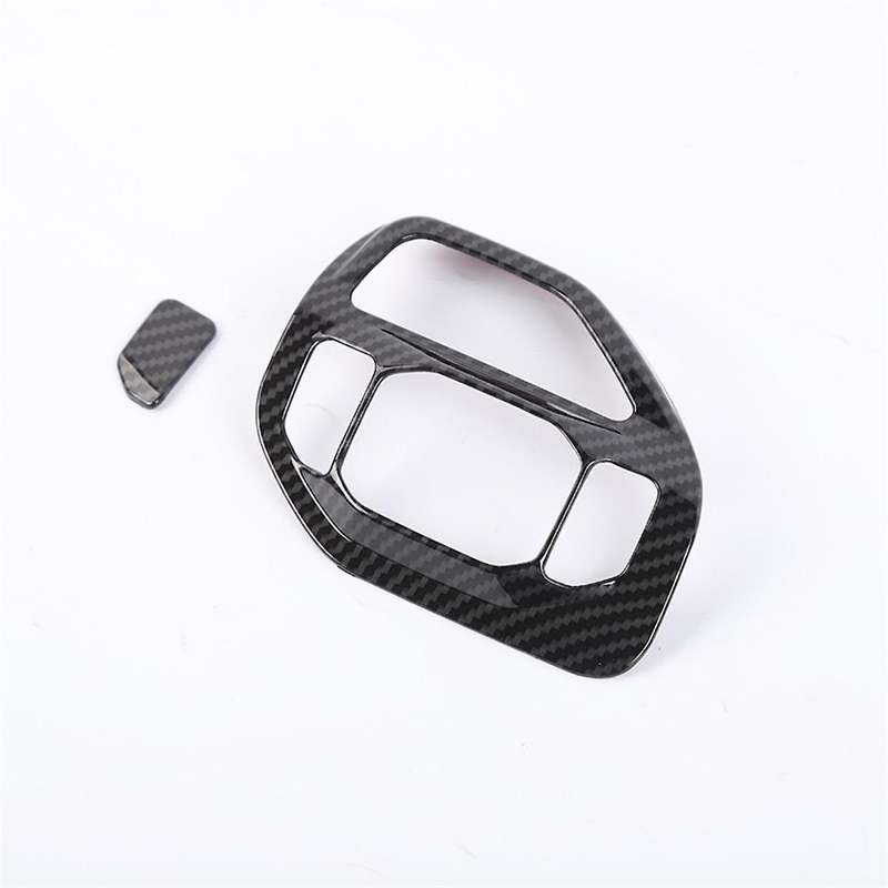 Console 4WD Drive Mode Switch Cover Trim for Ram 1500 2019-2024 Interior Accessories ABS Carbon Fib
