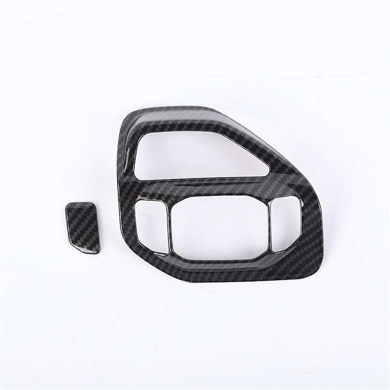 Console 4WD Drive Mode Switch Cover Trim for Ram 1500 2019-2024 Interior Accessories ABS Carbon Fib